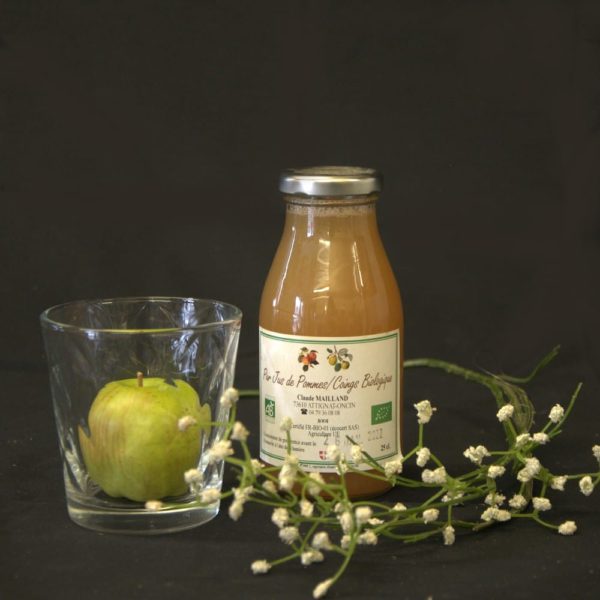 Jus Pomme Coing Bio
